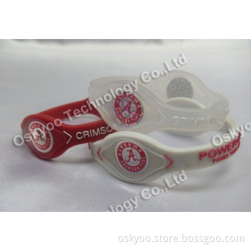 Power Ion Balance Silicone Sport Wristband Bracelets (P5500)